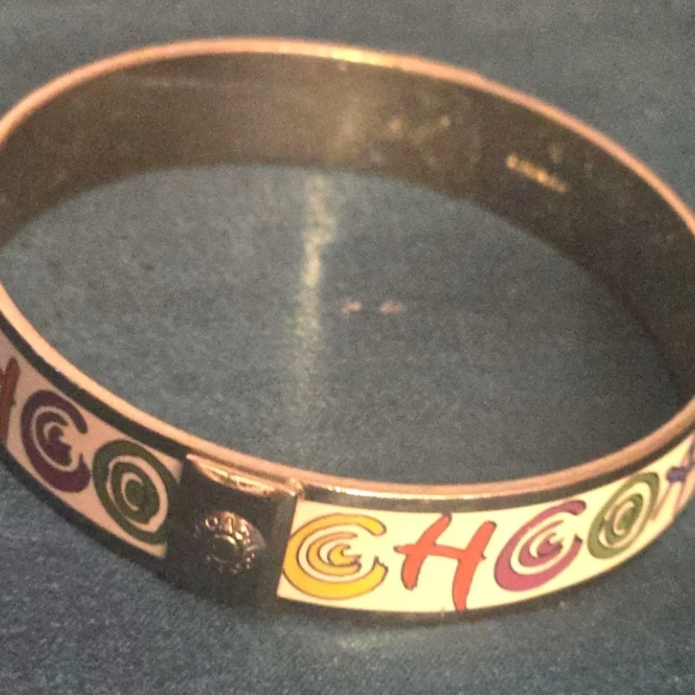 Coach Colorful Lettering Bangle - Picture 2 of 3